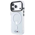 BMW M IML блестящий металлический логотип и отделка MagSafe чехол для iPhone 17 Pro / 18 Pro - прозрачный BMW M IML блестящий металлический логотип и отделка MagSafe чехол для iPhone 17 Pro / 18 Pro - прозрачный