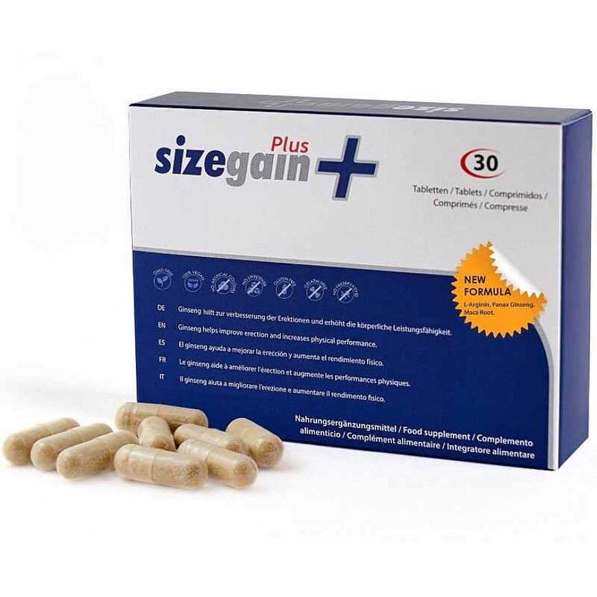 500Cosmetics 500 COSMETICS – SIZEGAIN PLUS таблетки для увеличения полового члена