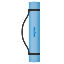 Yoga, Pilates, Fitness Gymnastics Mat, 200x90cm, 1cm thick, TPE material, blue, REBEL ACTIVE