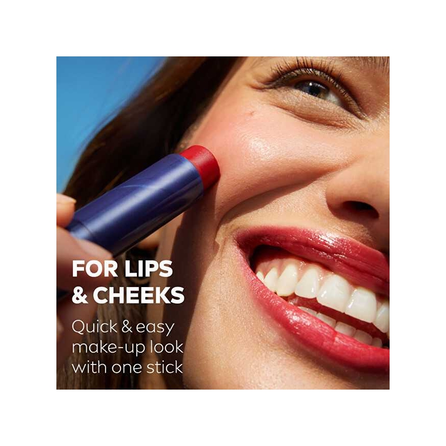 Labello Lūpų balzams SPF 30 Sarkanā Caring Beauty Lūpām un Vaigam 4.8 g – 3