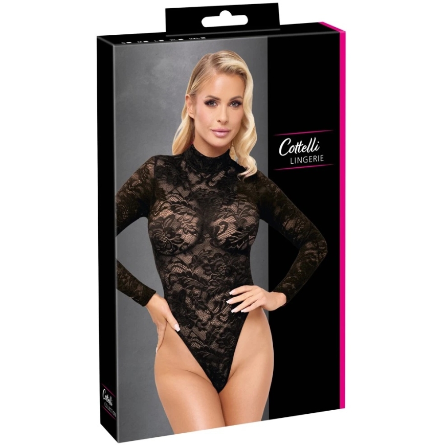 Lace Body juodas S – 2