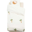 Atmosphera Bedding Set with Palms, 140 x 200 cm