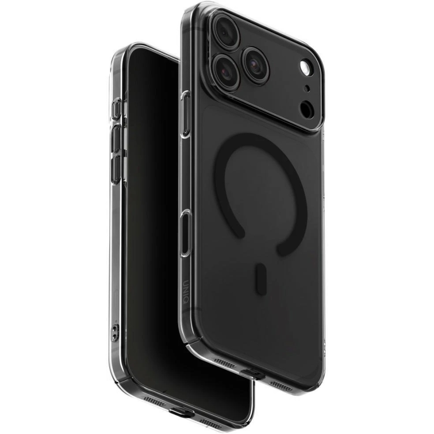 Dėklas UNIQ Airsuit, skirtas iPhone 18 Pro Max / 17 Pro Max, su Magclick įkrovimu, juodas – 3