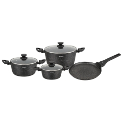 Klausberg Marmora Nezūstošu Trauku Komplekts, 7 Gabali