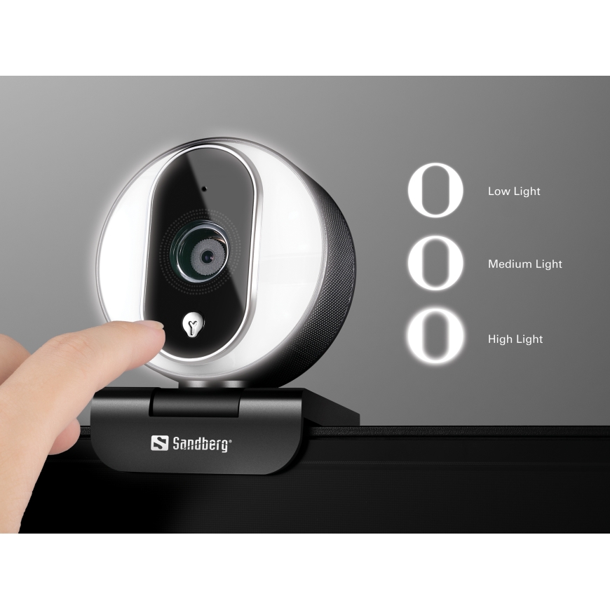 Sandberg Streamer USB Webcam Pro – 4