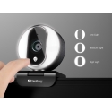 Sandberg 134-12 veebikaamera 2 MP 1920 x 1080 pikslit USB 2.0 Must, Hõbe Sandberg 134-12 veebikaamera 2 MP 1920 x 1080 pikslit USB 2.0 Must, Hõbe