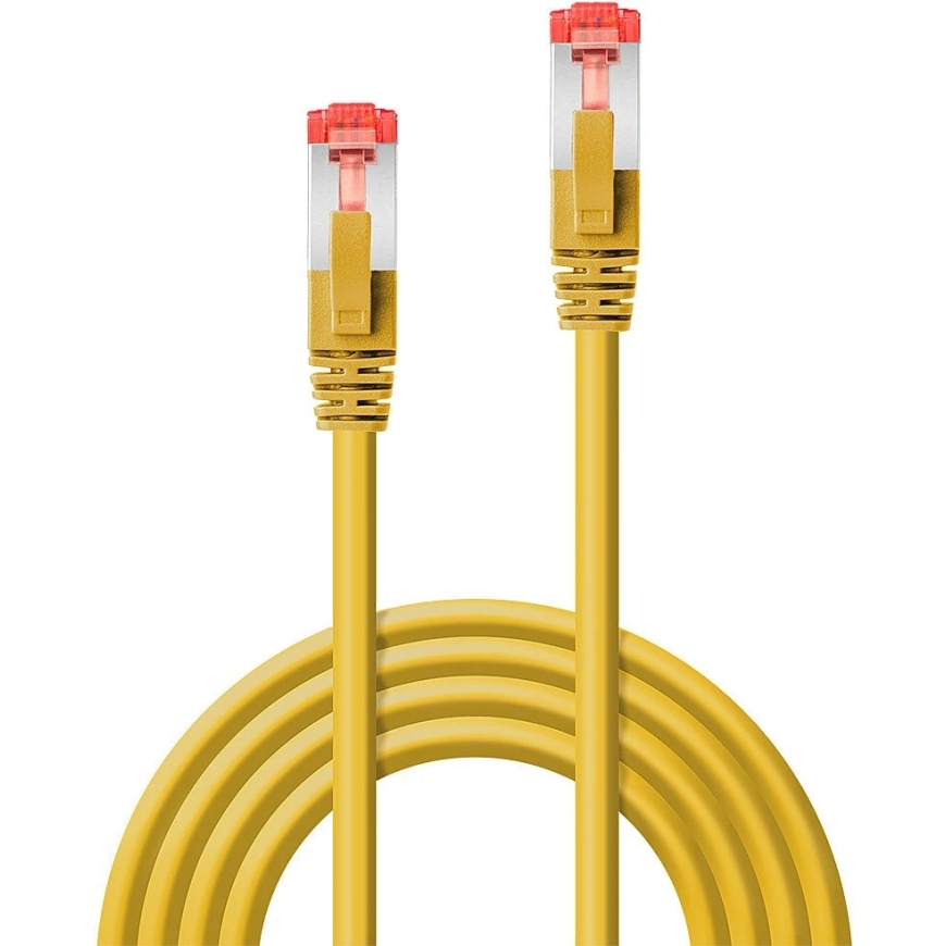 Tinklo Kabelis - LINDY Cat.6 S/FTP Tinklo Kabelis, RJ45, M/M, 250MHz, 27AWG, 10 m, Geltonas – 4