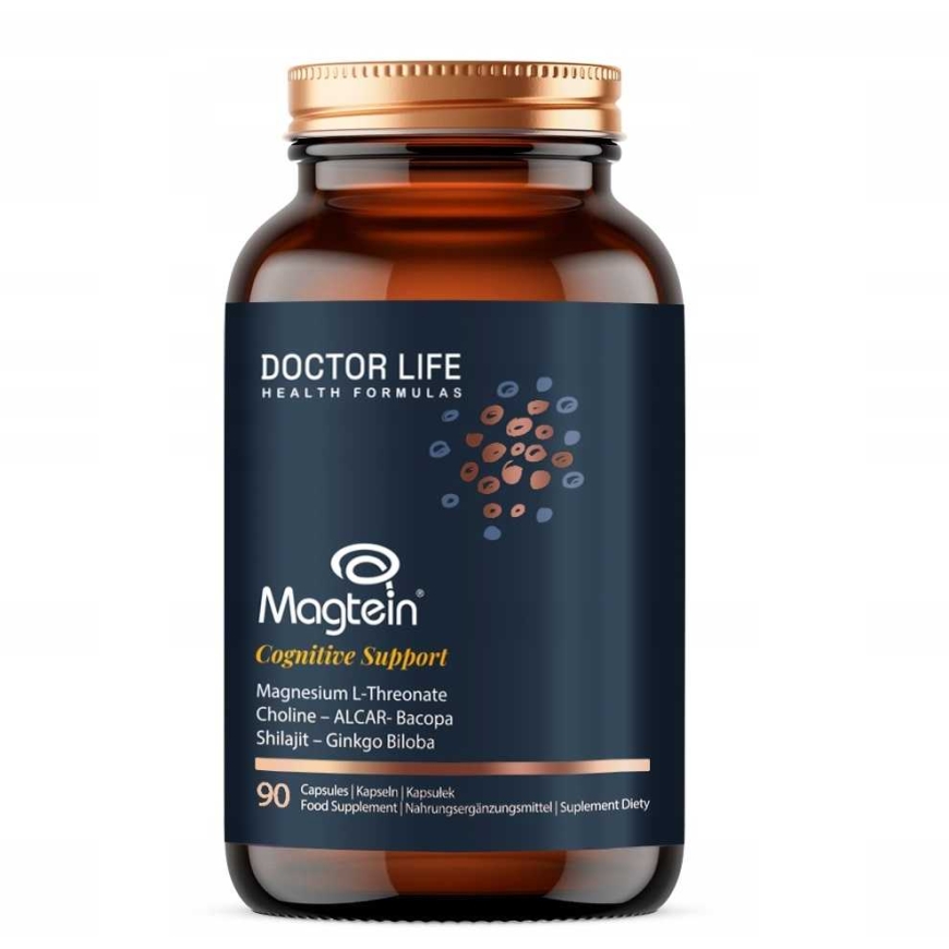 Doctor Life "Magtein" cognitive function support magnesium L-threonate dietary supplement, 90 capsules – 2