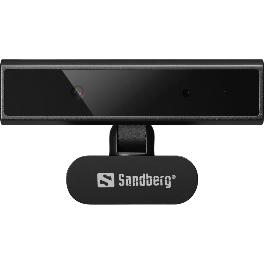 Sandberg Face-ID Webcam Mini vebkamera 2 MP 1920 x 1080 pikseļi USB-C Melns – 2