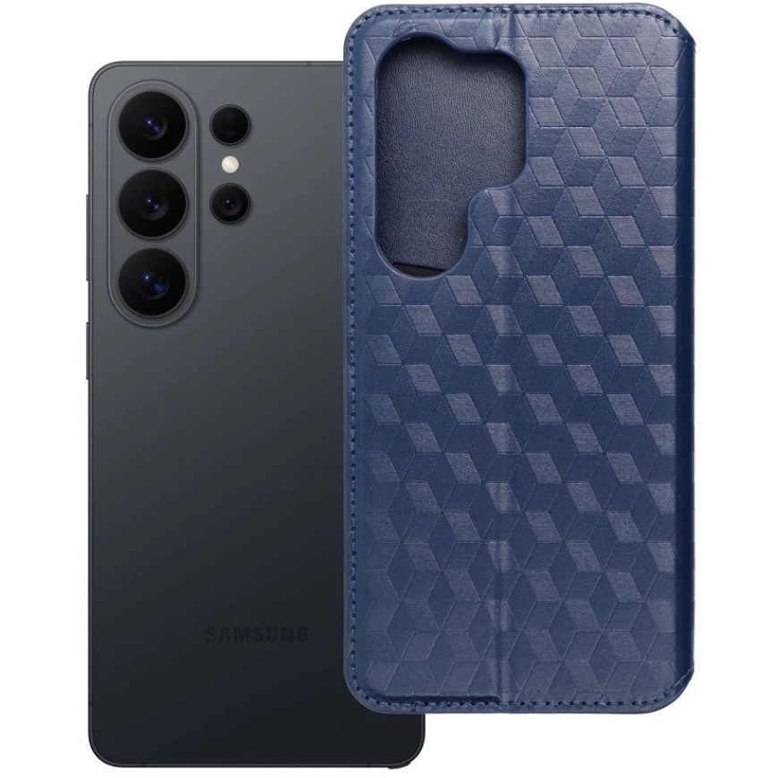 OEM Kott klapiga Xiaomi 17 ULTRA Cubic Book sinine – 2