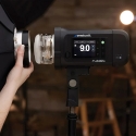 Studion salama - Westcott FJ400 II 2 valopaketilla FJ X3 M laukaise