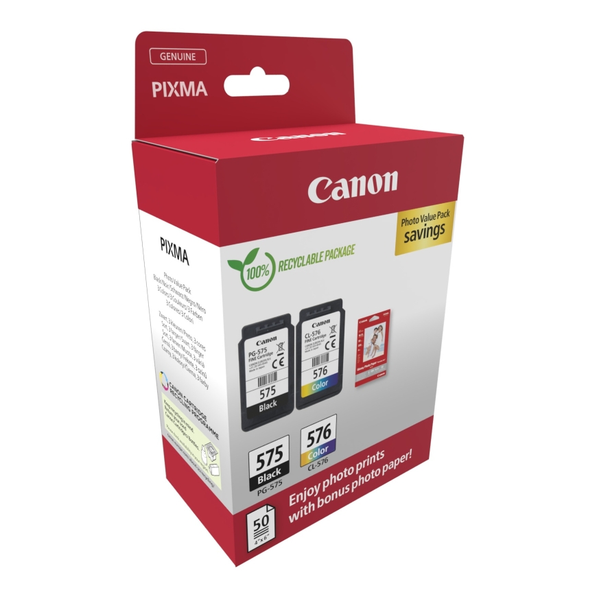 Canon 5438C004 tindikassett 2 tk Originaal Must, Tsüaan, Magenta, Kollane – 2