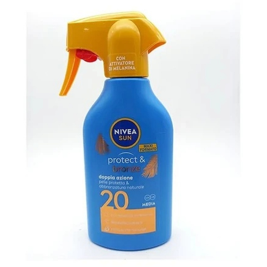 Nivea Sun Protect and Bronze – sunscreen and tanning lotion SPF20, 270 ml. – 2