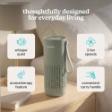 Homedics AP-P59GN-WW Whisper Pure Mini õhupuhasti Homedics AP-P59GN-WW Whisper Pure Mini õhupuhasti