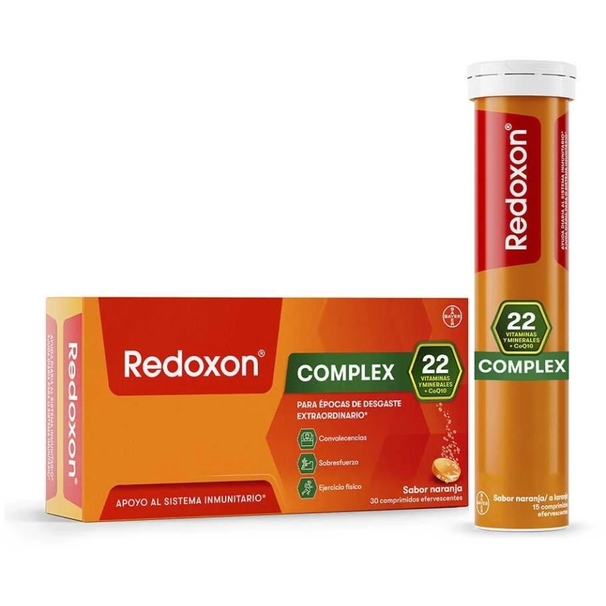 "Redoxon Complex" 30 putojančių tablečių Oranžinis – 2