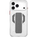 Skinarma Haxa case for iPhone 17 Pro Max, with magnetic charging and a stand holder, transparent