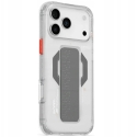 Skinarma Haxa vāciņš iPhone 17 Pro Max, ar magnētisko uzlādi un turētāju-stendu, caurspīdīgs Skinarma Haxa vāciņš iPhone 17 Pro Max, ar magnētisko uzlādi un turētāju-stendu, caurspīdīgs