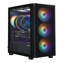 Zalman M4 SE, mATX Mini Tower PC Case, 6 x 120mm FRGB Fans, Black Zalman M4 SE, mATX Mini Tower PC Case, 6 x 120mm FRGB Fans, Black