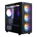 Zalman M4 SE, mATX Mini Tower -kotelot, 6 x 120 mm FRGB -tuulettimet, musta Zalman M4 SE, mATX Mini Tower -kotelot, 6 x 120 mm FRGB -tuulettimet, musta