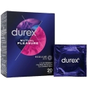 Durex Mutual Pleasure kondomit ejakulaatiota viivyttävillä napeilla 20 kpl Durex Mutual Pleasure kondomit ejakulaatiota viivyttävillä napeilla 20 kpl
