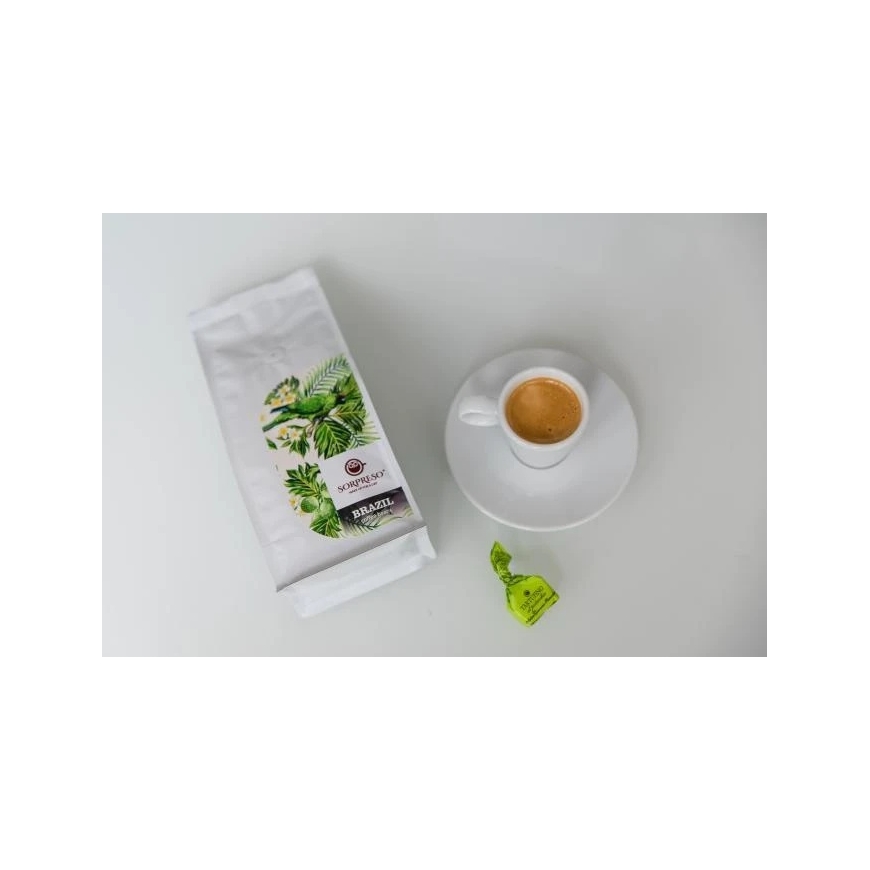 Kafijas pupiņas SORPRESO BRAZILIJA Dzeltenais BOURBON (250g) – 2