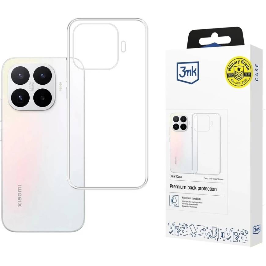 3mk Transparent Case 1.2mm for Xiaomi 17T Pro