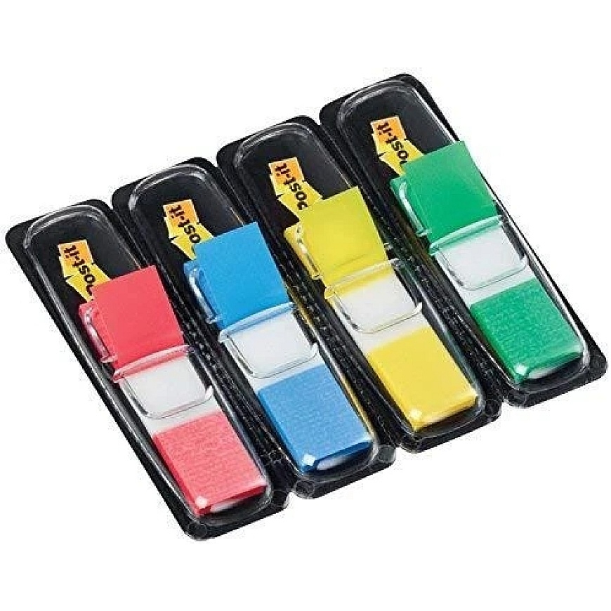 3M Lipnūs žymekliai Post-it, keičiami, 11,9 x 43,1 mm, 4 spalvos – 2
