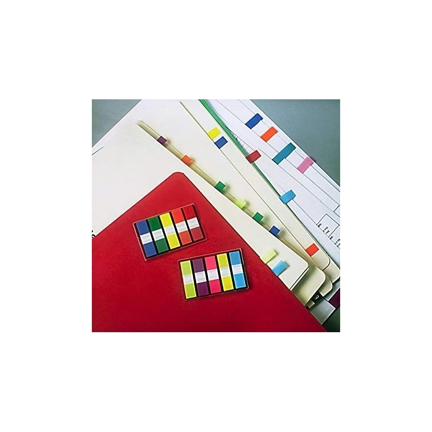 3M Lipnūs žymekliai Post-it, keičiami, 11,9 x 43,1 mm, 4 spalvos – 4