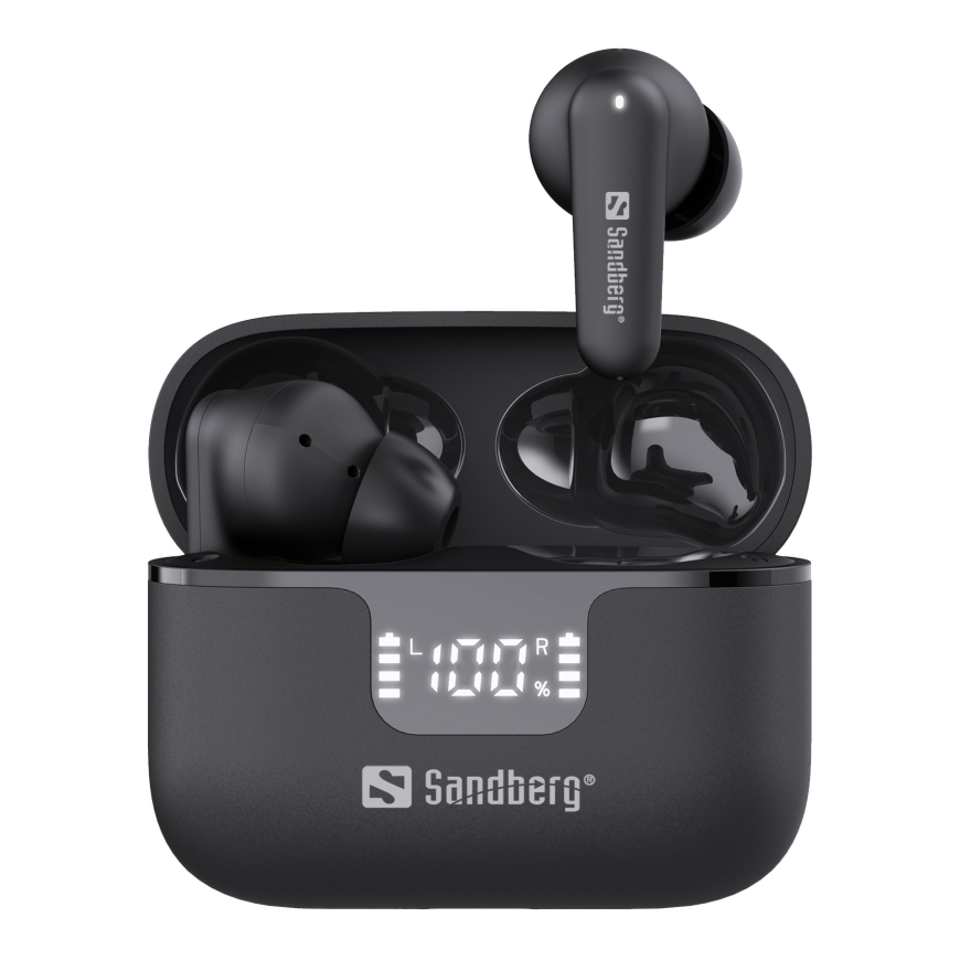 Sandberg 126-52 kuulokkeet ja kuulokemikrofoni True Wireless Stereo (TWS) In-ear Musiikki/Päivittäin – 2