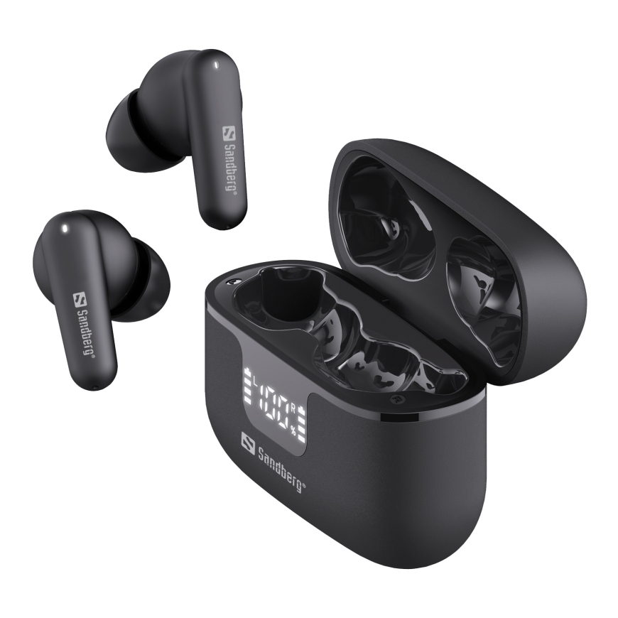 Sandberg 126-52 kuulokkeet ja kuulokemikrofoni True Wireless Stereo (TWS) In-ear Musiikki/Päivittäin – 4