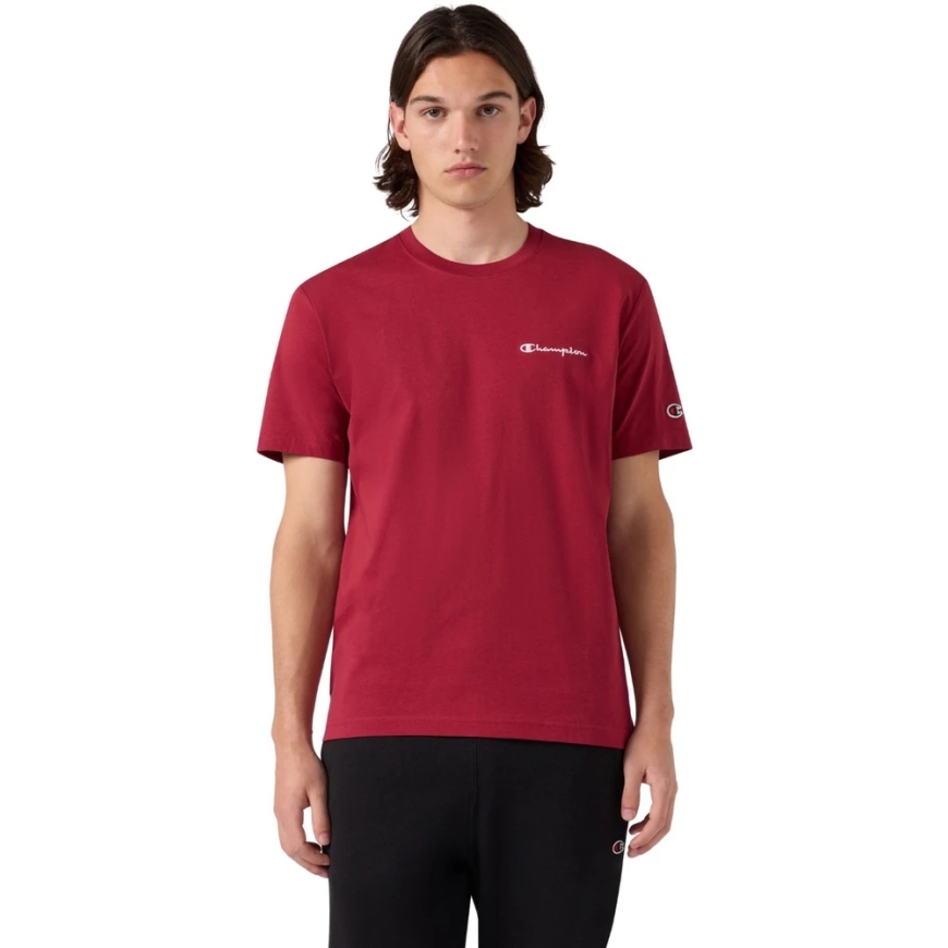 Men's T-shirt Champion SS Tee red 221798 RS508 (2XL)