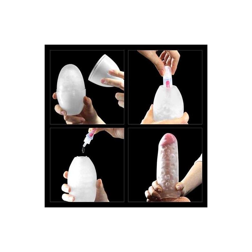 LOVETOY Milzīgas Olas Masturbators Sarkans – 2