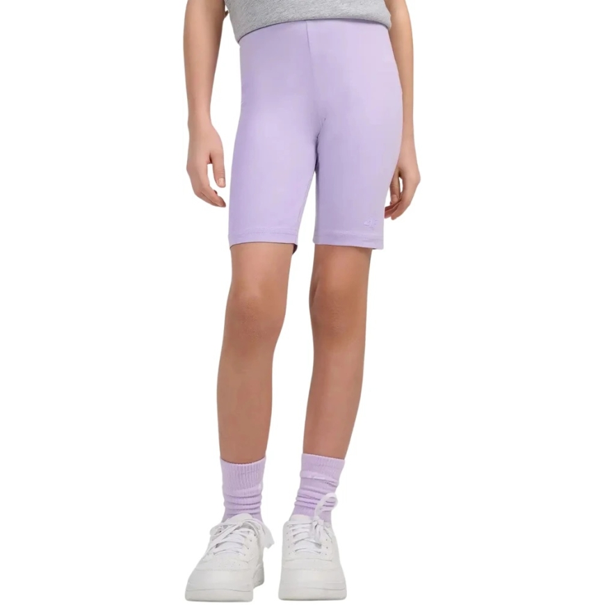 Tüdrukute lühikesed püksid 4F CAS F028 lilla 4FJWSS26TSTIF028 51S (152 cm)