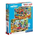 Clementoni Puzzle 2x60 pcs - Mickey Mouse and Friends Clementoni Puzzle 2x60 pcs - Mickey Mouse and Friends