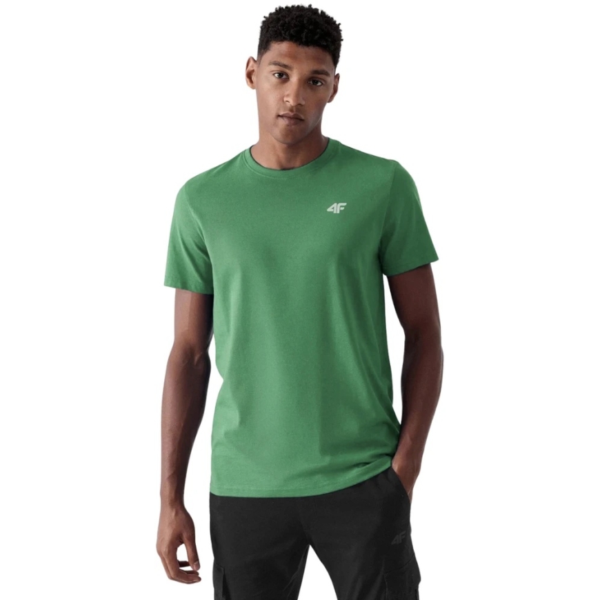 Men's T-shirt 4F M4481 3-pack sand, green, black 4FWSS26TTSHM4481 92S (S) – 3