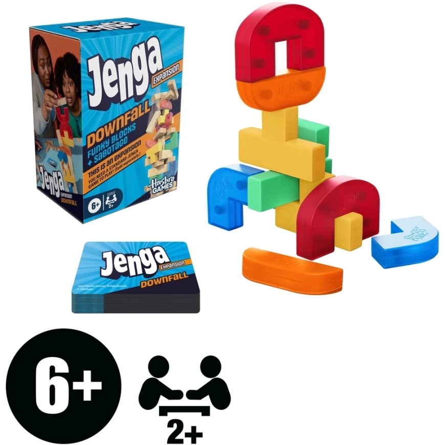 HASBRO GAMING JENGA Игра «Jenga Expansion: Downfall» – 5