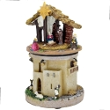 KOOPMAN Festive Decoration Victoria Sport Decorative LED Nativity Scene 14x14x23CM Star