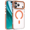 Etteri Icy Mag maciņš iPhone 16 Pro 6,3" oranžs Etteri Icy Mag maciņš iPhone 16 Pro 6,3" oranžs