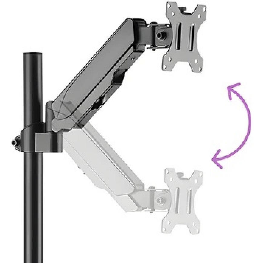 Spacetronik SPAG210 monitori ja klaviatuuri hoidik – 3