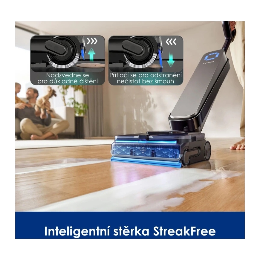 Langaton lattianpesulaite Tineco Floor One S9 Scientist Complete