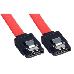 Lindy SATA Cable, 0.5m SATA kabelis 0,5 m Sarkans