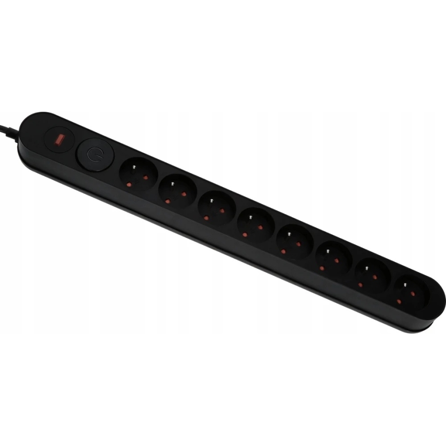Plastrol Power Strip with Surge Protection, 8 Outlets, Switch – 4