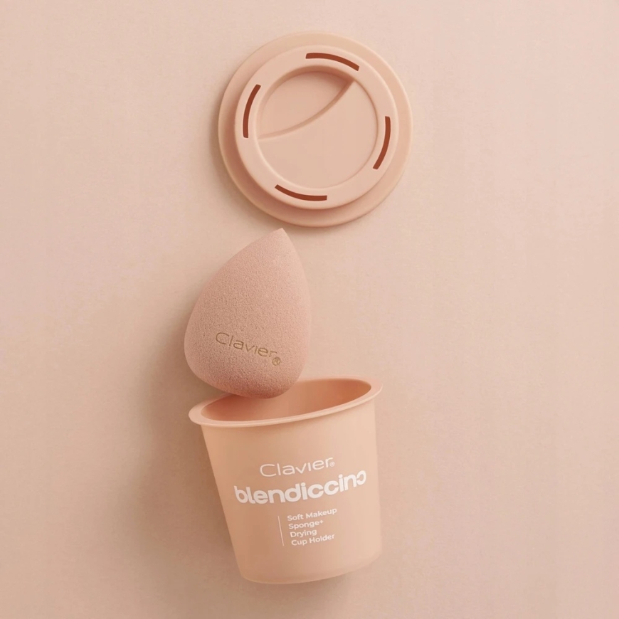 Aptel Набор для макияжа Blendiccino + контейнер для хранения со вкусом ягодного фраппе – 4