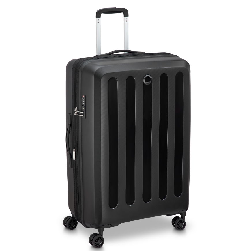 Delsey Unlock suitcase, 77 cm, black – 2