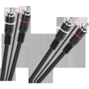 Oem Kabeļi 2 x RCA - 2 x RCA ar vadības vadu Oem Kabeļi 2 x RCA - 2 x RCA ar vadības vadu