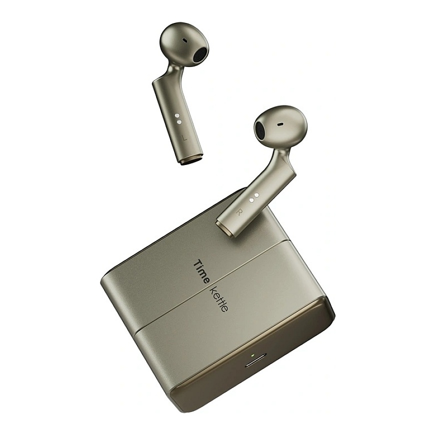 TimeKettle W4 Plus TWS Käännös Bluetooth-kuulokkeet (Kulta)
