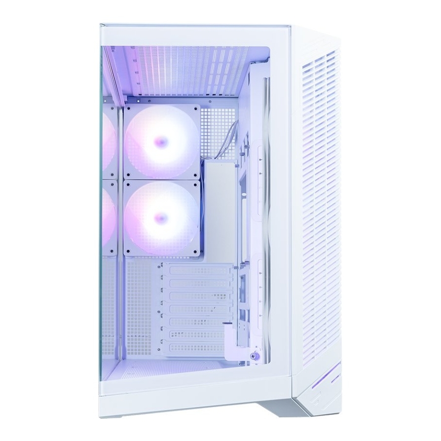 Zalman D50, ATX Mid Tower PC Case, 3 x 120mm Fans, White – 4