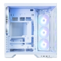 Zalman D50, ATX vidējā tornī PC korpuss, 3 x 120mm ventilatori, balts Zalman D50, ATX vidējā tornī PC korpuss, 3 x 120mm ventilatori, balts
