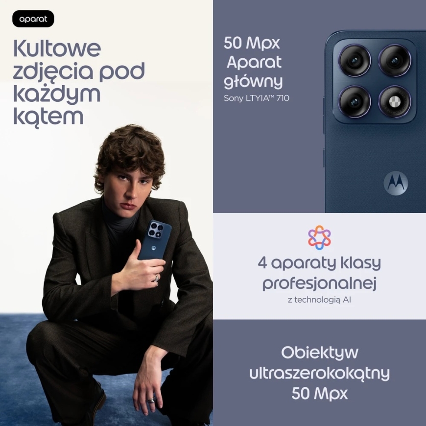 Motorola Moto Edge 70 Pro 5G 8GB RAM 256GB – Titan – 5