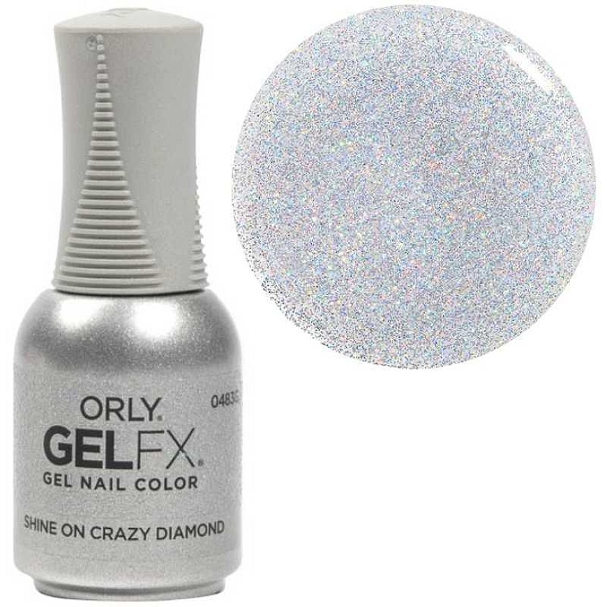 Orly Gelfx Glitter semi-permanent nail polish Shine On Crazy Diamond, 18 ml